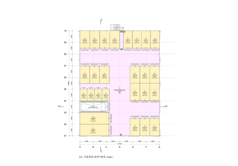 Plattegrond Hasselt 2e verdieping