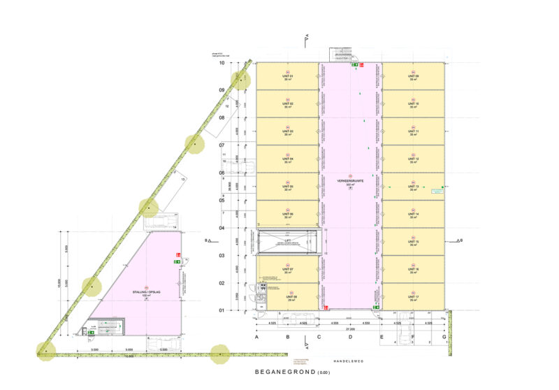 Plattegrond Hasselt begane grond